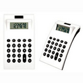 White Plastic Solar Calculator
